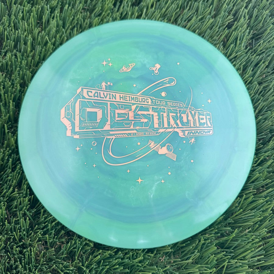 Innova 2019 Calvin Heimburg Swirly Star Destroyer 2024 Disc Golf Driver