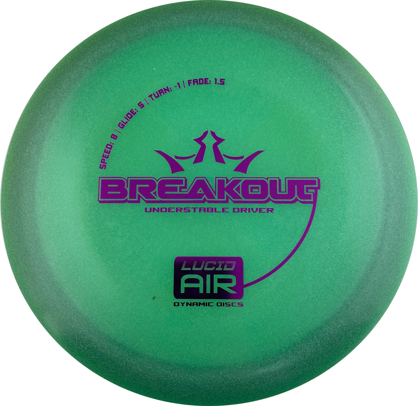 Dynamic Discs Lucid Air Breakout Fairway Driver - Speed 8