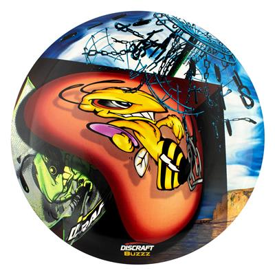 Discraft ESP SuperColor Buzzz Midrange with SuperColor Bali Stamp - Speed 5