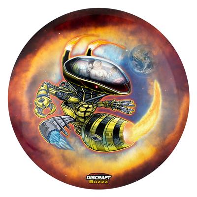 Discraft ESP SuperColor Buzzz Midrange with SuperColor Nebula Fire Stamp - Speed 5