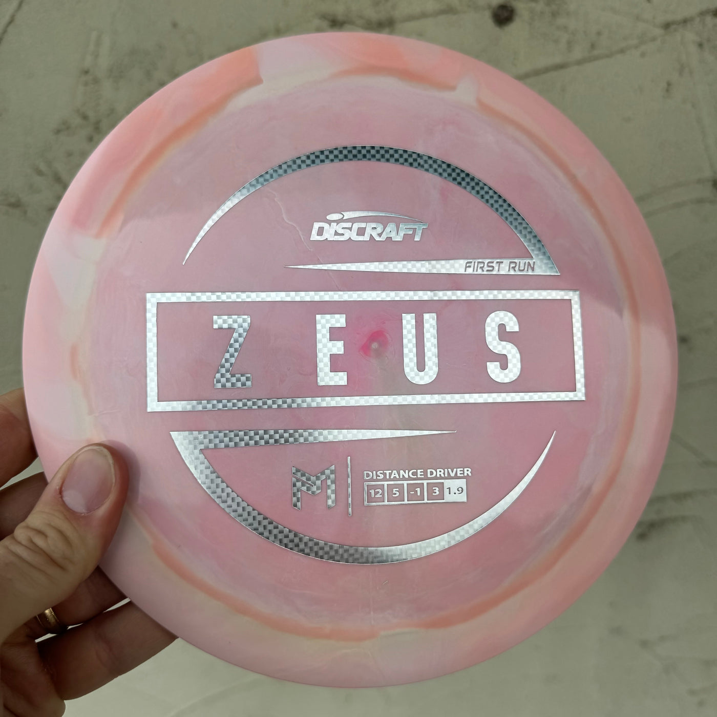 Discraft ESP Zeus Distance Driver with First Run Stamp - Speed 12