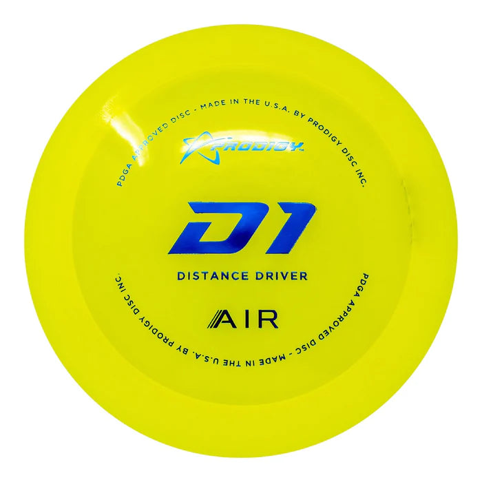 Prodigy 400 Air D1 Distance Driver - Speed 12