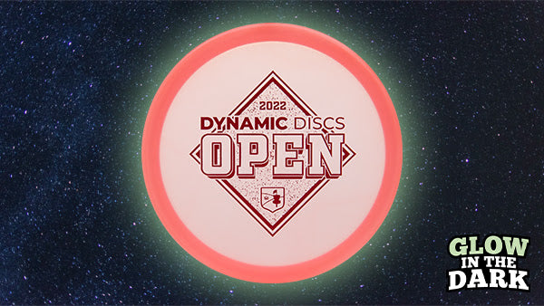 Dynamic Discs Lucid Air Moonshine Glow Justice Midrange with 2022 Dynamic Discs Open Stamp - Speed 5