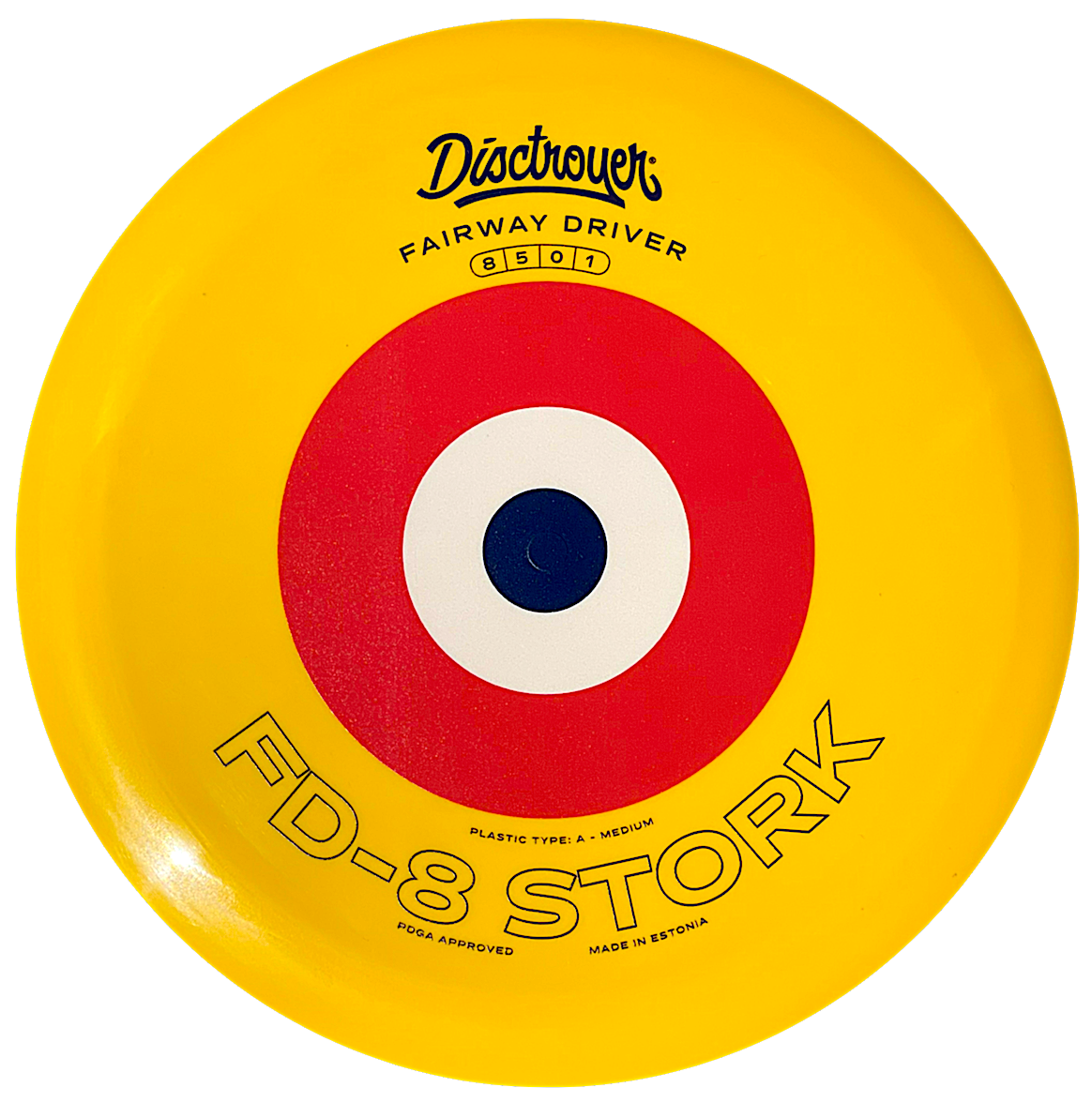 Disctroyer A-Medium Stork / Toonekurg FD-8 Fairway Driver - Speed 8