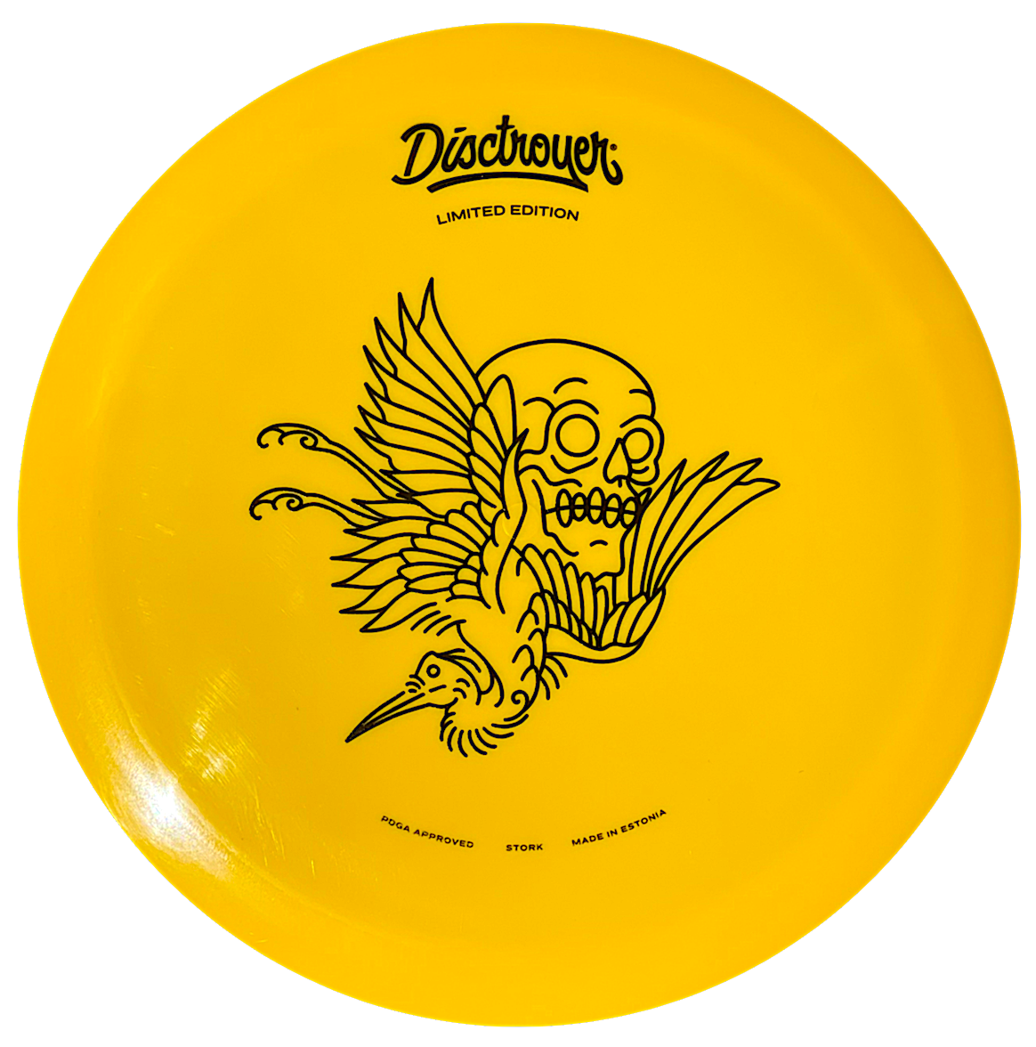 Disctroyer A-Medium Stork / Toonekurg FD-8 Fairway Driver with Tattoo - Limited Edition Stamp - Speed 8