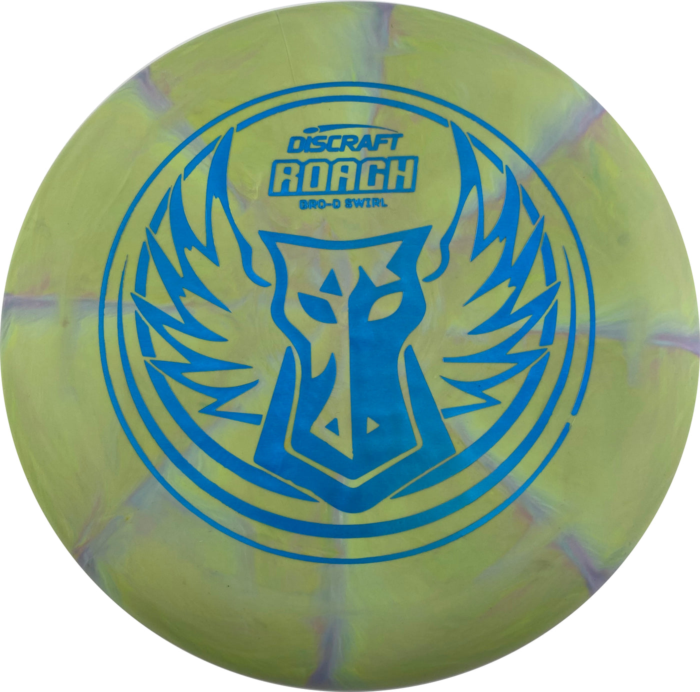 Discraft Swirl Roach Putter with Brodie Smith Dark Horse Stock Stamp Stamp - Speed 2