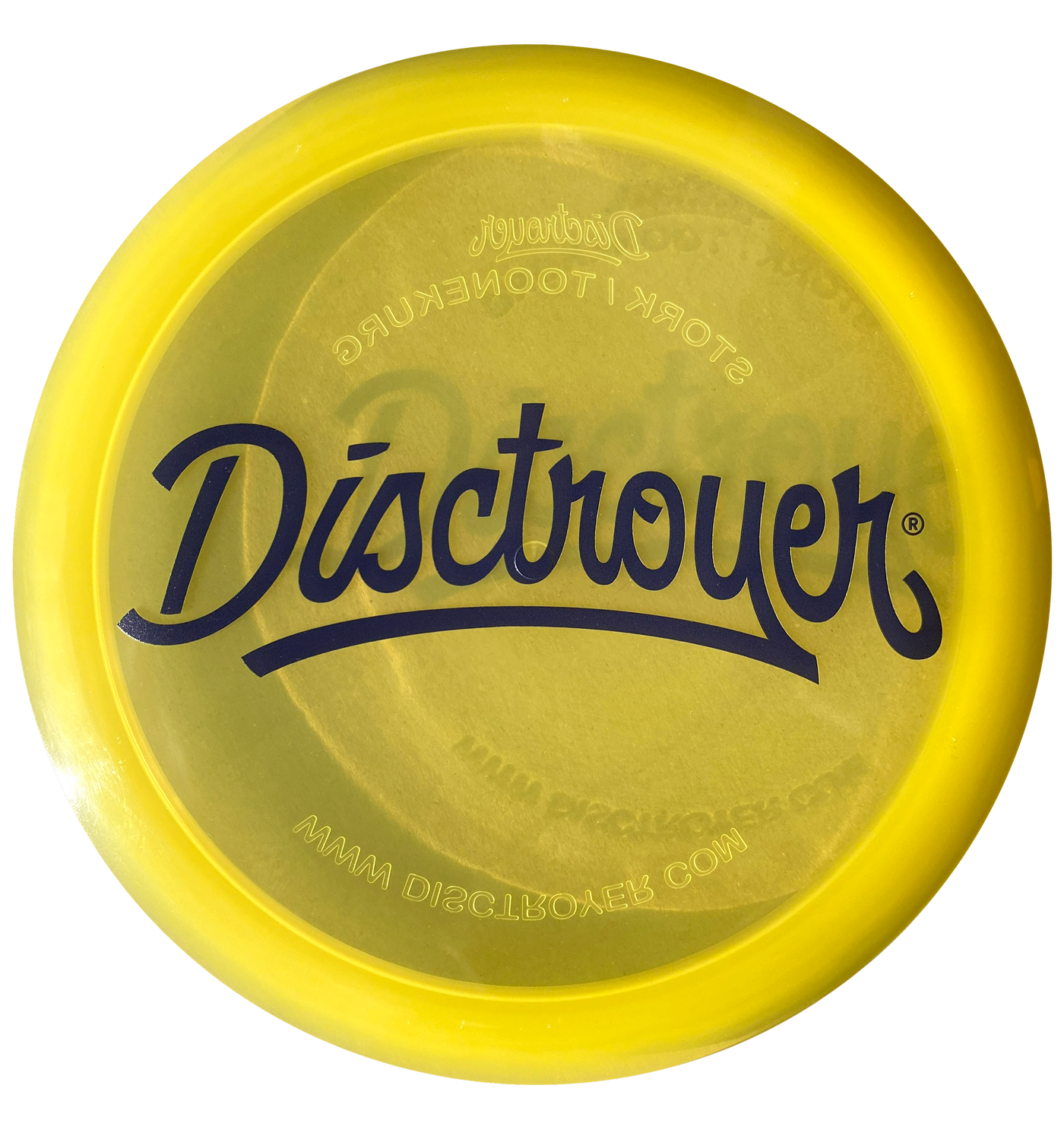 Disctroyer A-Medium Stork / Toonekurg FD-8 Fairway Driver with Disctroyer Blue Script Stamp - Speed 8