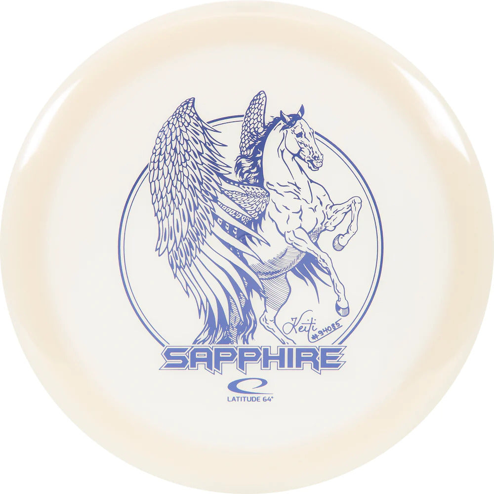 Latitude 64 Opto Sapphire Fairway Driver with Keiti Tatte Team Series 2023 Stamp - Speed 10