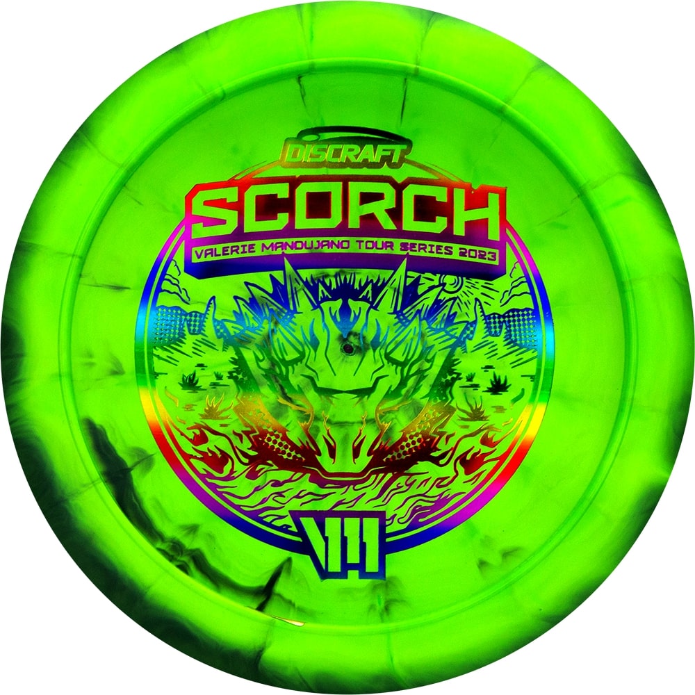 Discraft ESP Swirl Scorch with Valerie Mandujano Tour Series 2023 Stamp