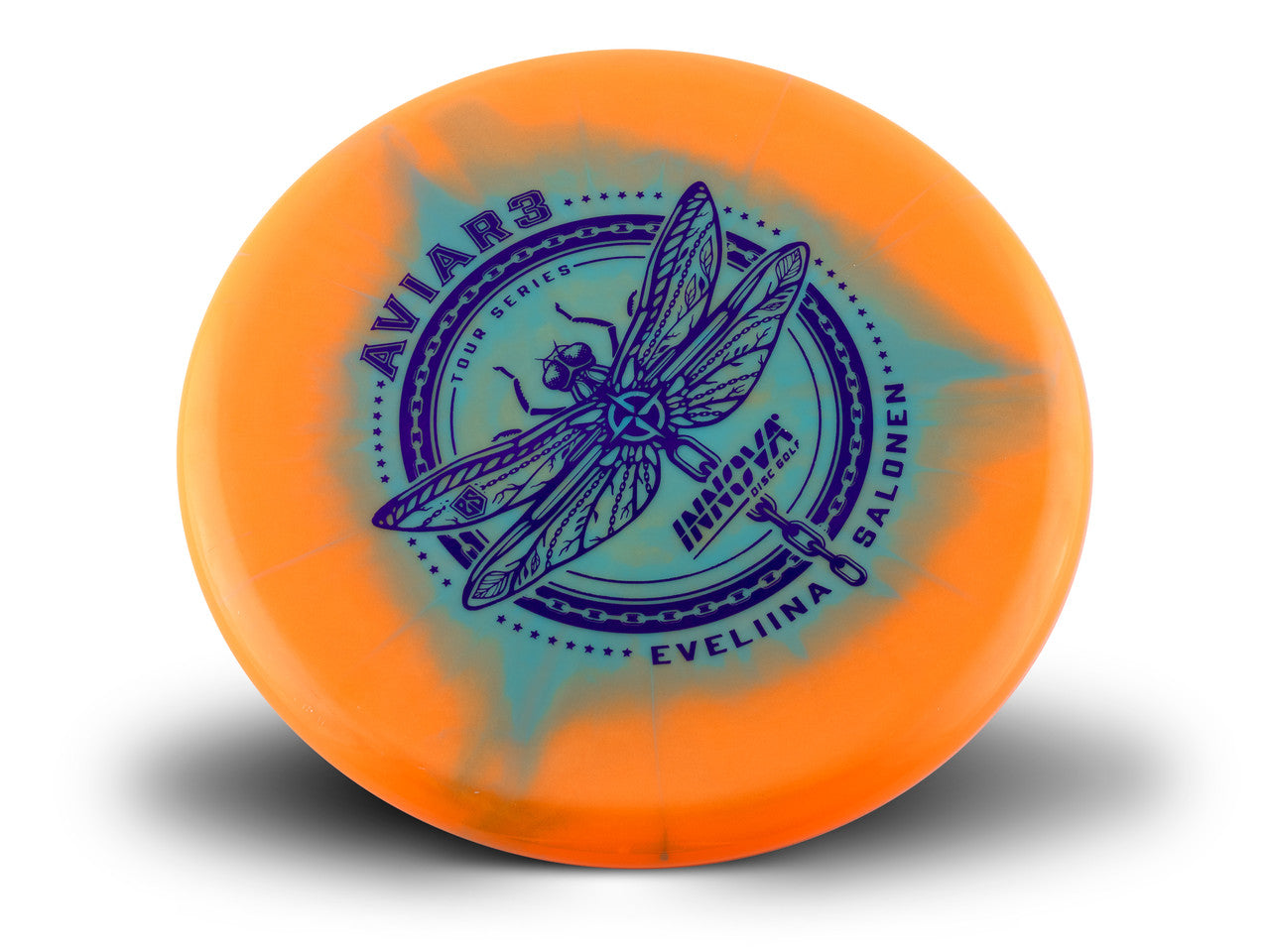 Innova Halo Star Color Glow Aviar3 Putter with Eveliina Salonen Tour Series 2023 Stamp - Speed 3