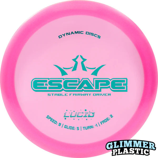 Dynamic Discs Lucid Glimmer Escape Fairway Driver - Speed 9