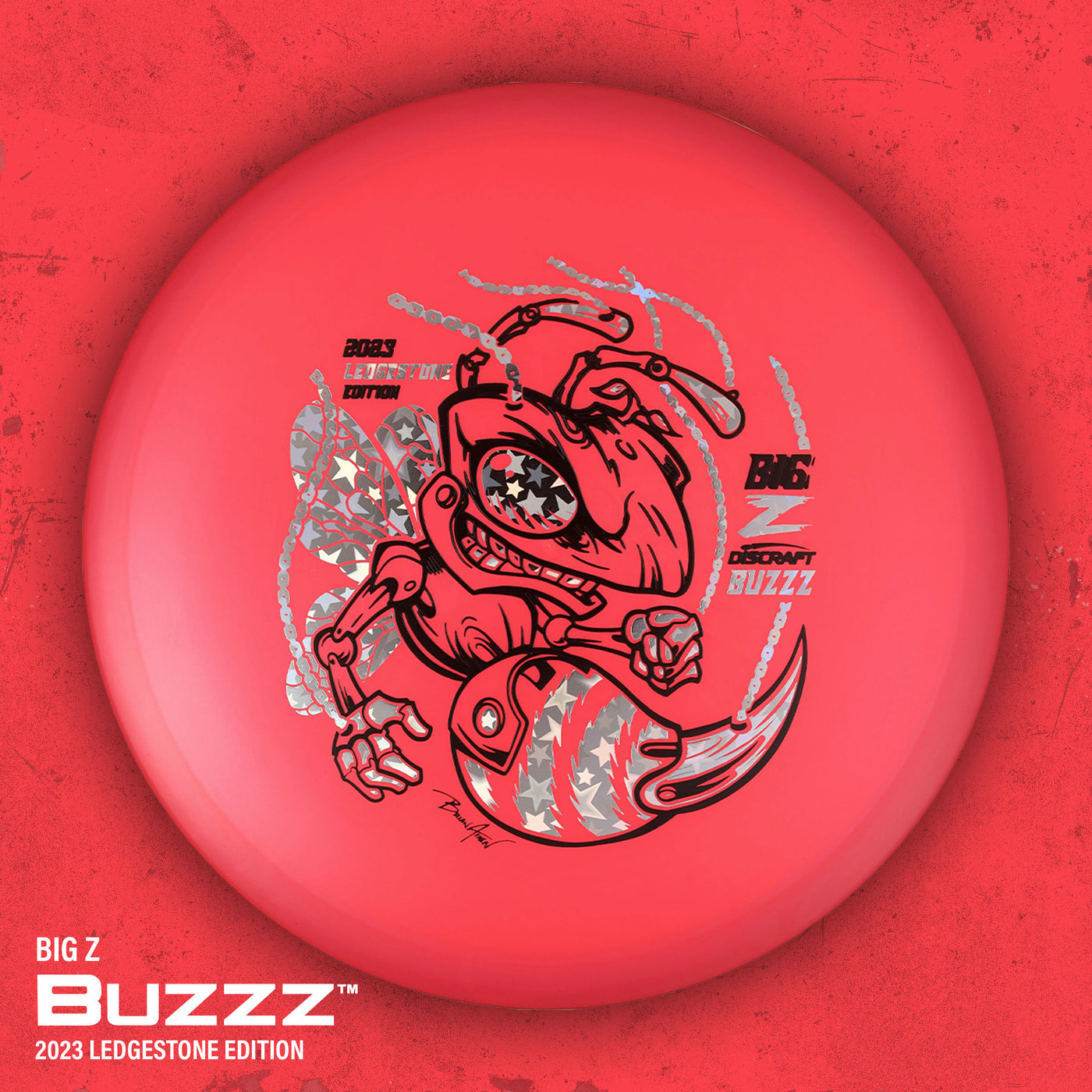 Discraft Big Z Collection Buzzz Midrange with 2023 Ledgestone Edition - Wave 3 Stamp - Speed 5