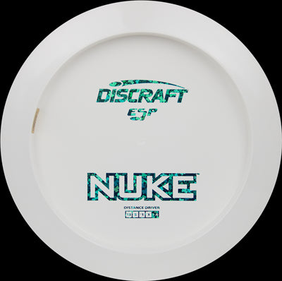 Discraft ESP Nuke with Dye Line Blank Top Bottom Stamp