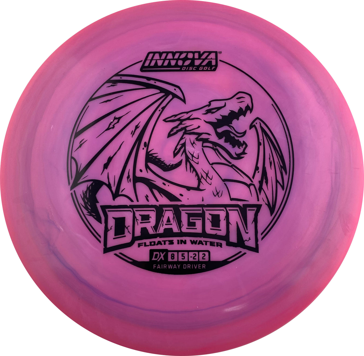 Innova DX Dragon Fairway Driver with Burst Logo Stock Stamp - Speed 8