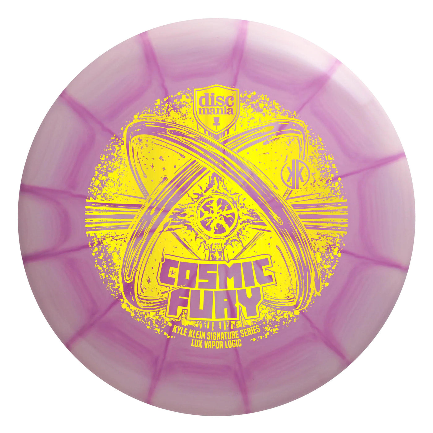 Discmania Evolution Lux Vapor Logic Putter with Cosmic Fury - Kyle Klein Signature Series Stamp - Speed 3