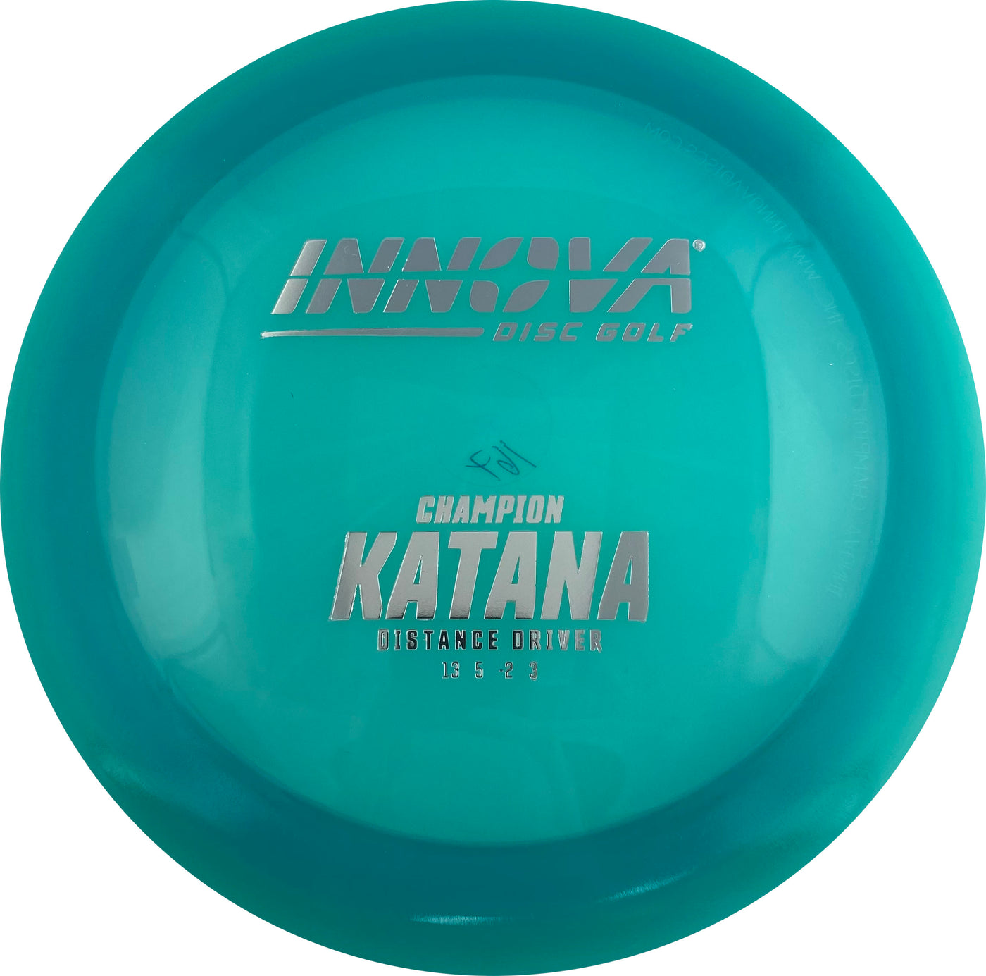 Innova Champion Katana Distance Driver with Burst Logo Stock Stamp - Speed 13