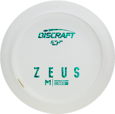 Discraft ESP Zeus with Dye Line Blank Top Bottom Stamp