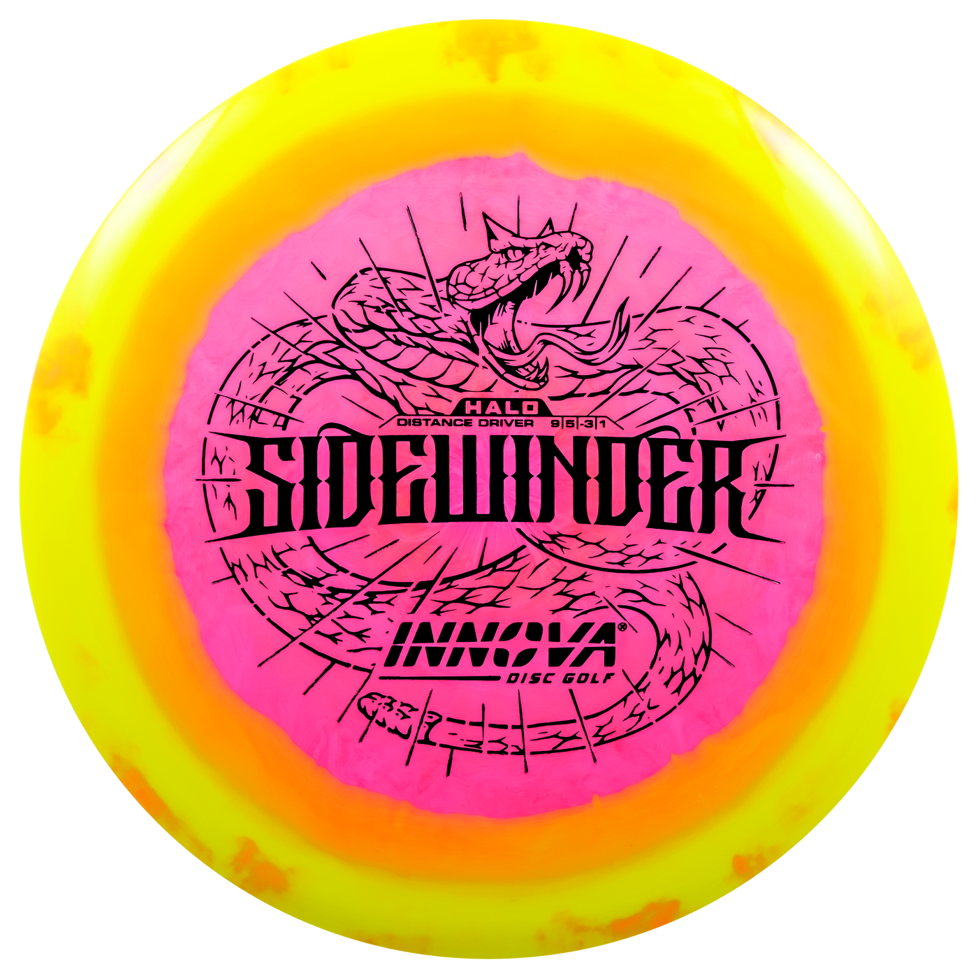 Innova Halo Star Sidewinder Distance Driver with Burst Logo Stock Stamp - Speed 9