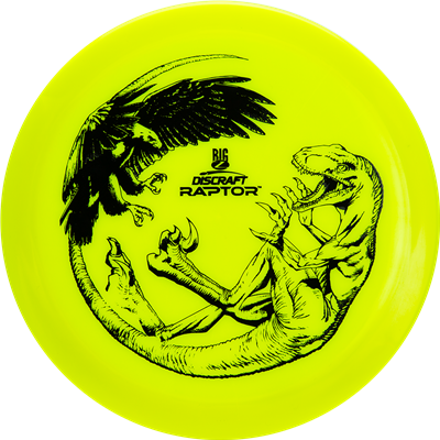 Discraft Big Z Collection Raptor Distance Driver with New Stock Font for 2024 Stamp - Speed 9