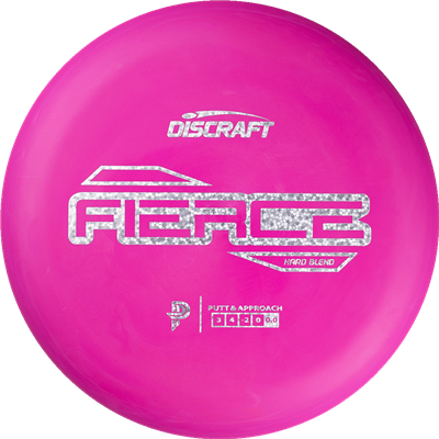 Discraft Putter Line Hard Fierce Putter with PP Logo Stock Stamp Stamp - Speed 3