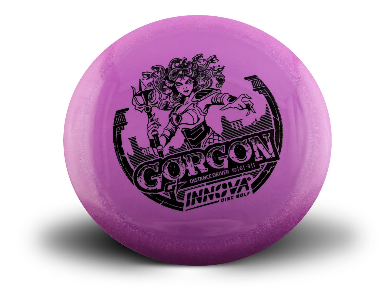 Innova Gstar Gorgon Distance Driver with Burst Logo Stock Stamp - Speed 10