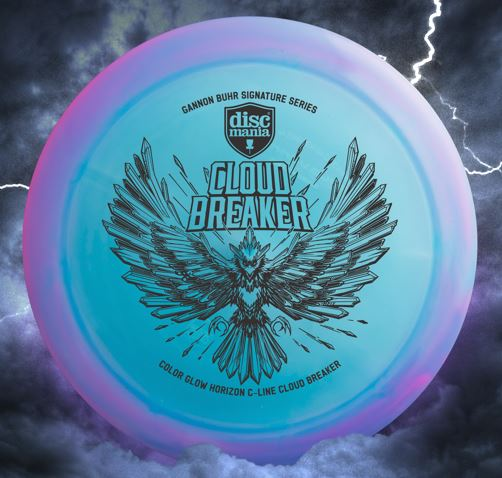 Discmania Horizon C-Line Color Glow Cloud Breaker Distance Driver with Gannon Buhr Signature Series 2024 Stamp - Speed 12