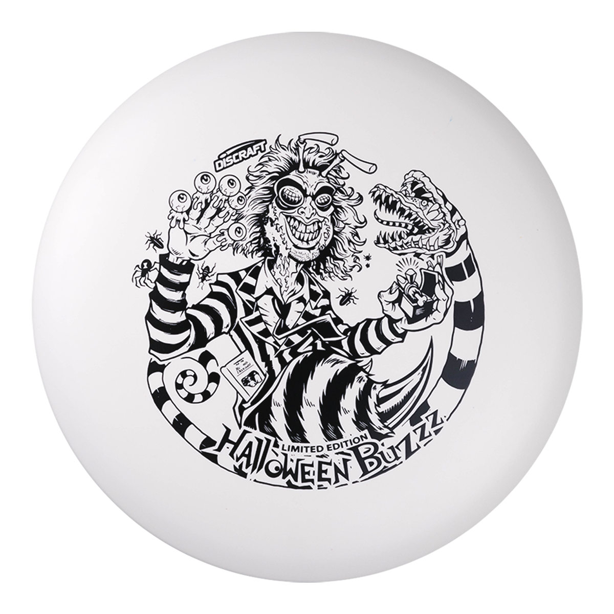 Discraft ESP Glo Buzzz Midrange with 2024 Halloween - Buzzzjuice Single Foil Stamp - Speed 5