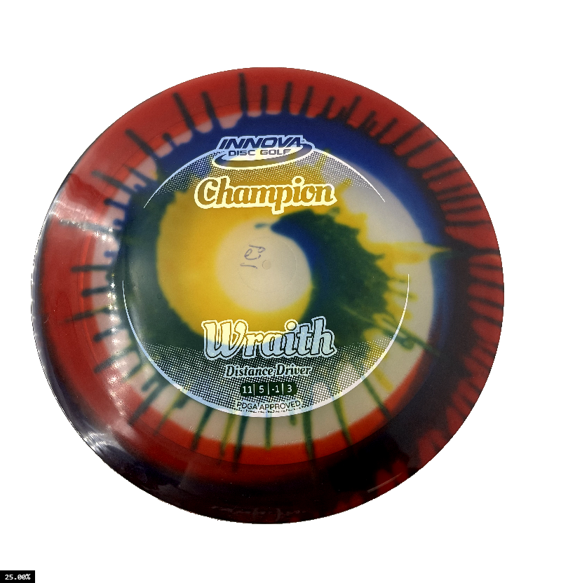 Innova Champion I-Dye Wraith Distance Driver with Circle Fade Stock Stamp - Speed 11