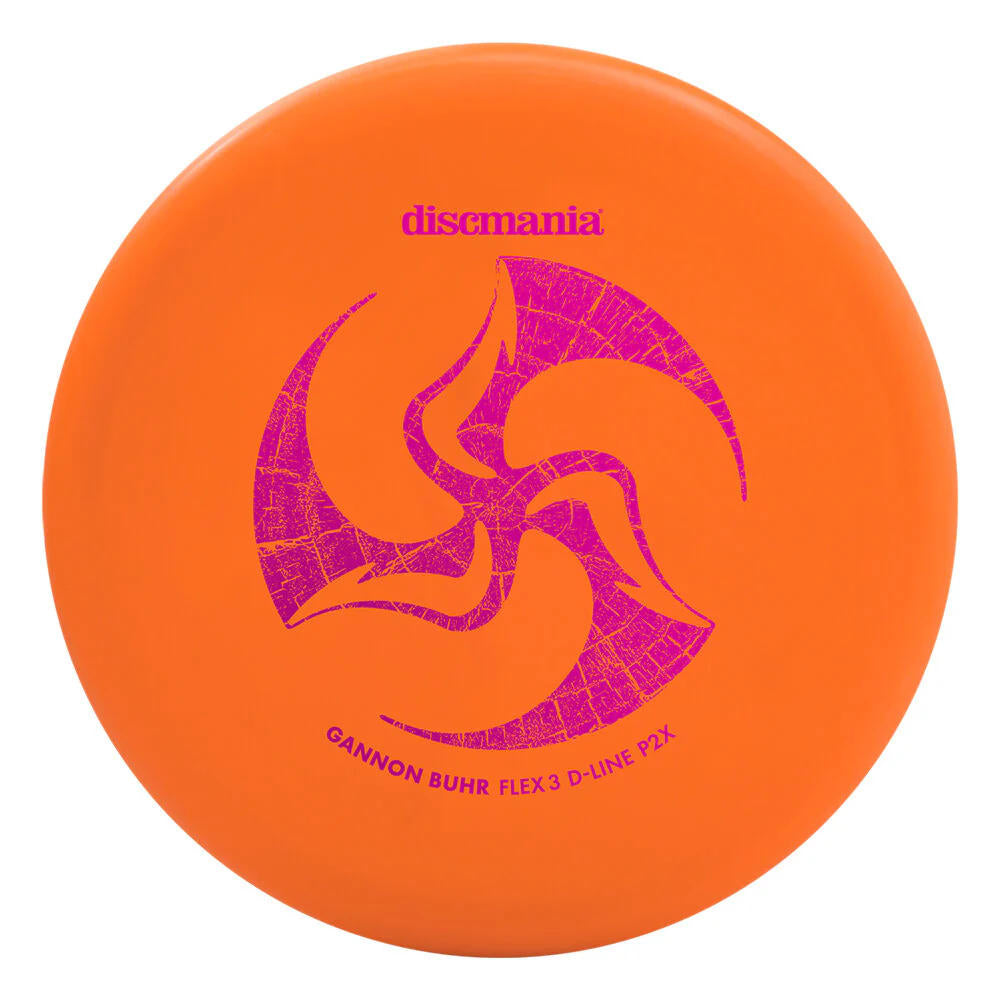 Discmania D-Line Flex 3 P2x Putter with Gannon Buhr Signature Series x Huk Lab Collaboration Stamp - Speed 2