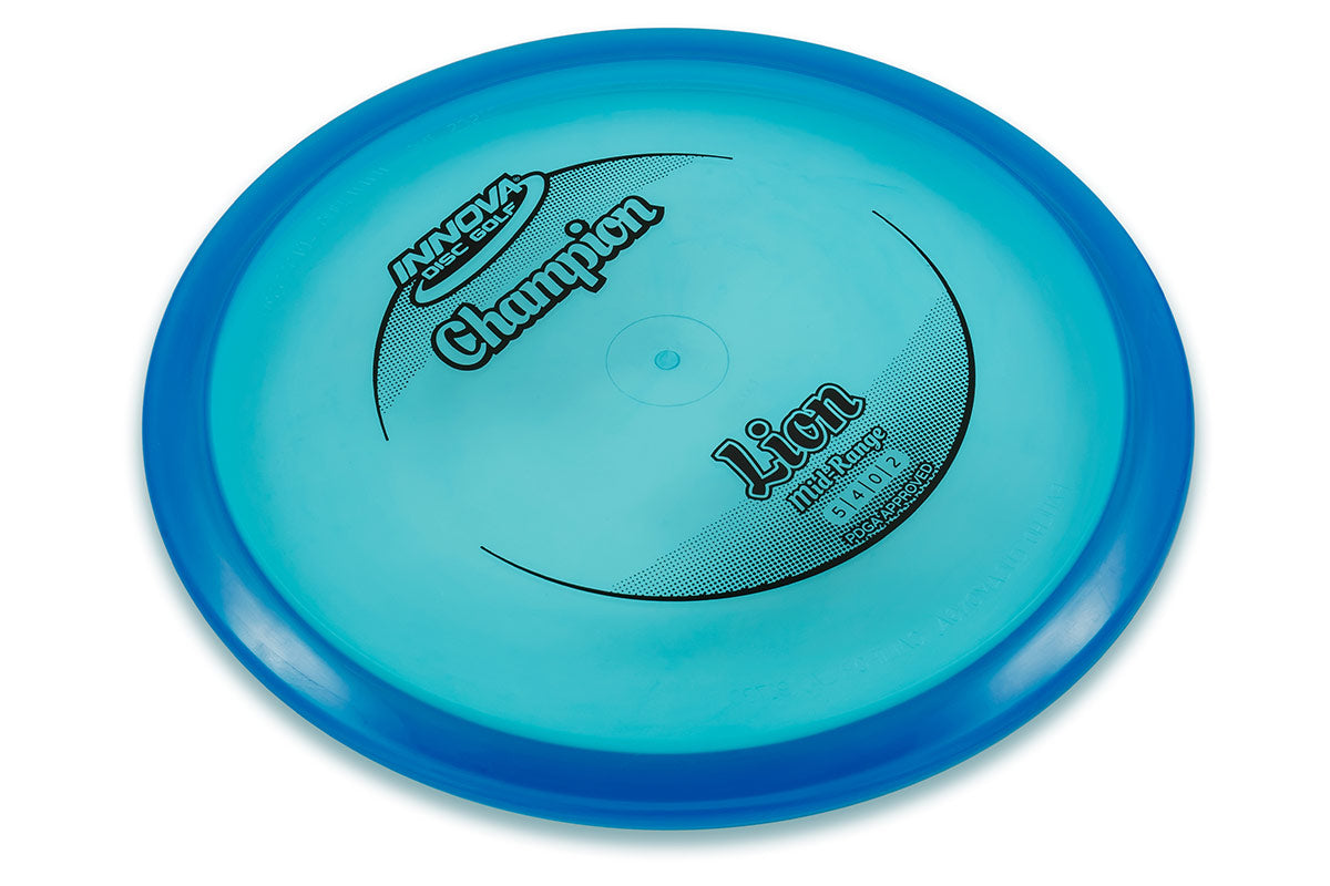 Innova Champion Lion Midrange with Circle Fade Stock Stamp - Speed 5