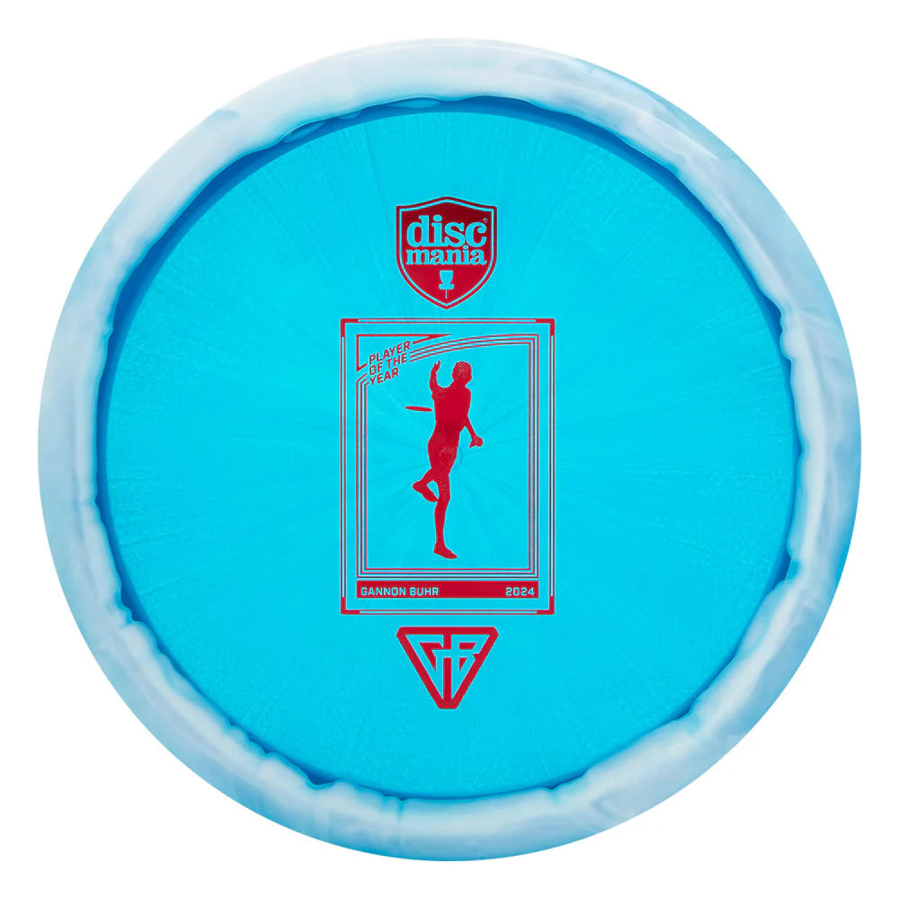 Discmania Alloy Function Fairway Driver with Gannon Buhr - 2024 Player of the Year Trading Card - GB Logo Stamp - Speed 8