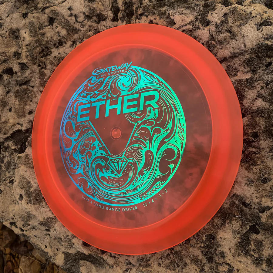 Gateway Diamond Ether Distance Driver with Swirly Waves Stamp - Speed 12