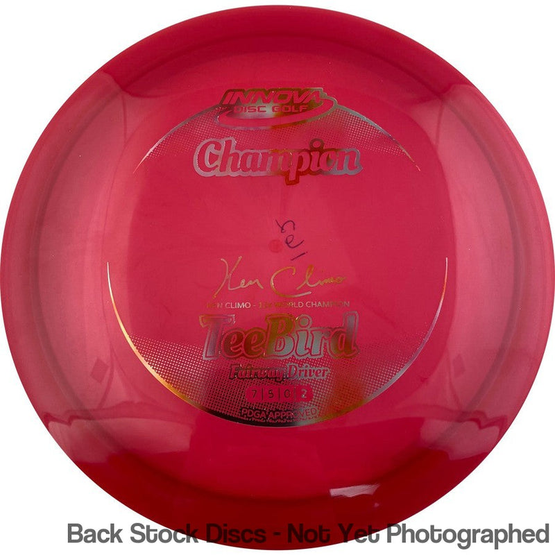 Innova Champion Teebird with Ken Climo 12 Time World Champion Signature Stamp