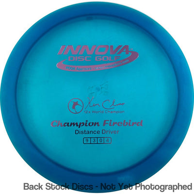 Innova Champion Firebird with Ken Climo 12 Time World Champion Signature Stamp