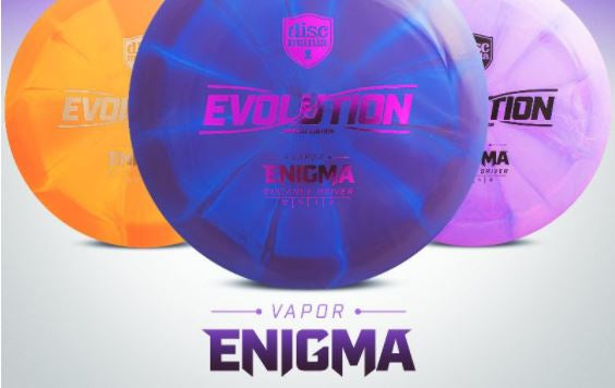 Discmania Evolution Vapor Enigma with Special Edition Stamp