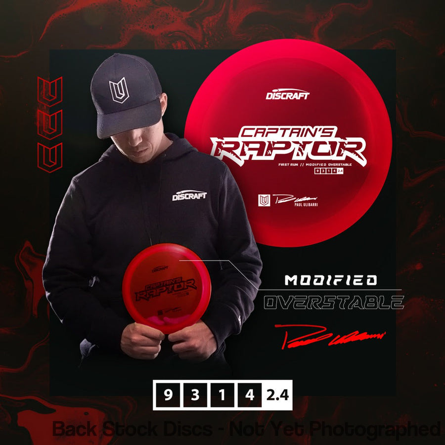 Discraft Captain 2024 Raptor First run