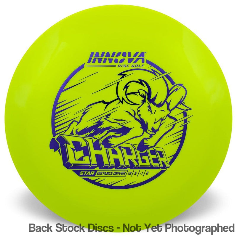 Innova Star Charger with Burst Logo Stock Stamp