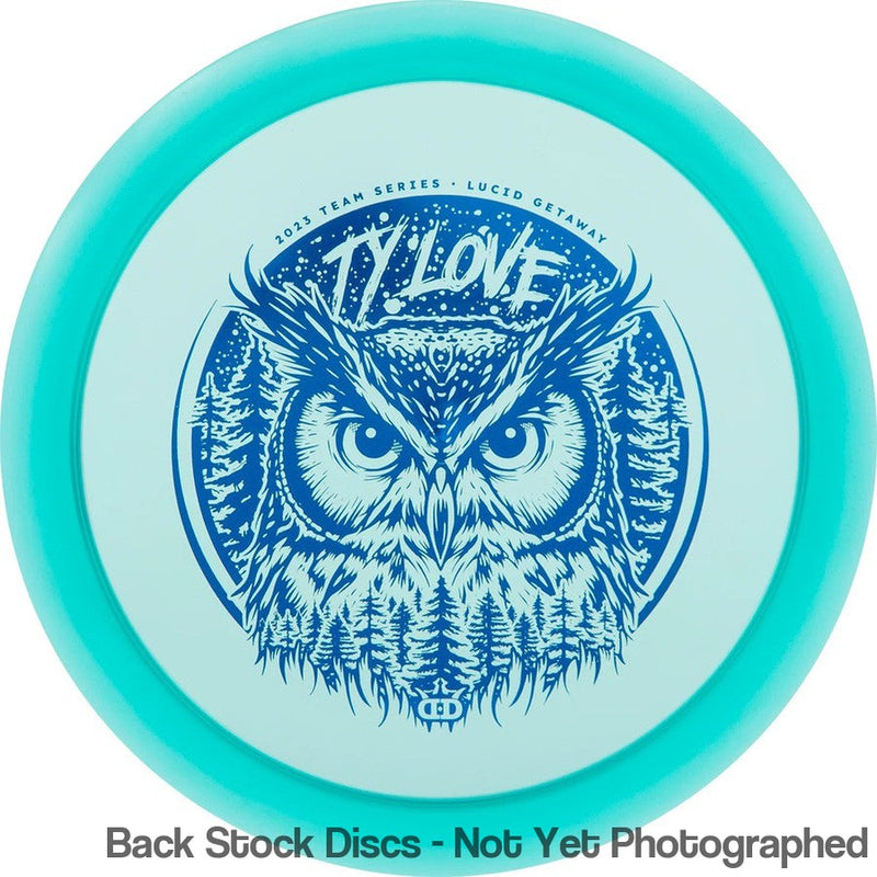 Dynamic Discs Lucid Getaway with Ty Love Owl Team Series 2023 Stamp