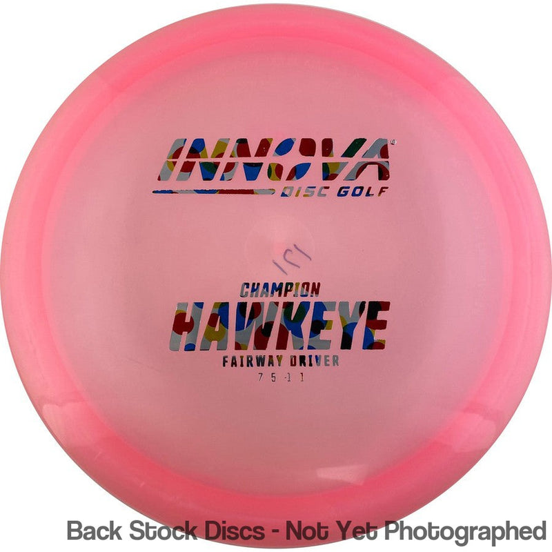 Innova Champion Hawkeye with Burst Logo Stock Stamp