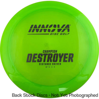 Innova Champion Destroyer with Burst Logo Stock Stamp