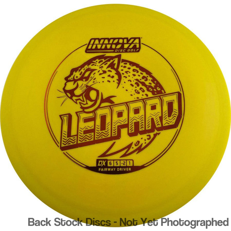 Innova DX Leopard with Burst Logo Stock Stamp