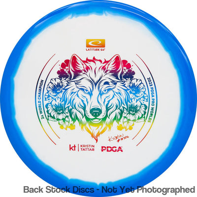 Latitude 64 Gold Line Orbit Pure with 2x World Champion - 2023 PDGA FPO Pro Worlds - KT Signature - PDGA Stamp