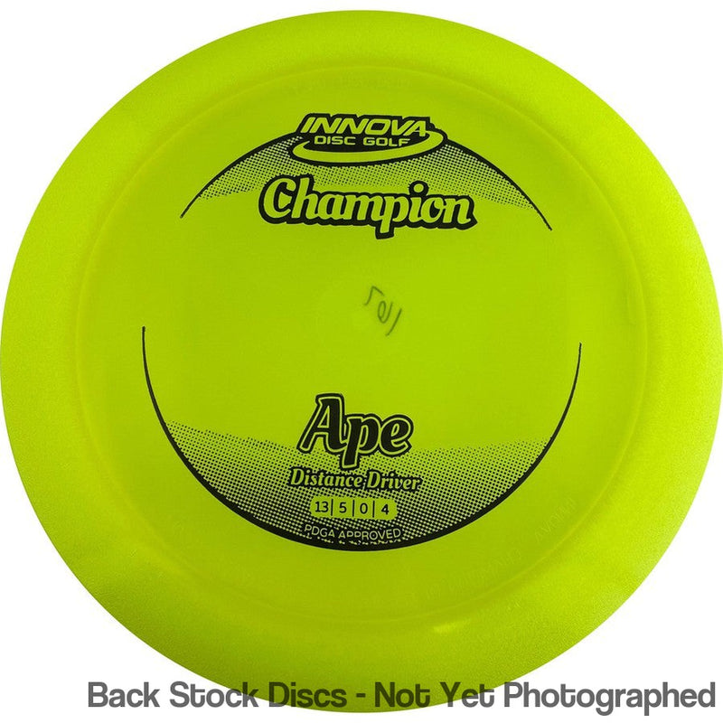 Innova Champion Ape with Circle Fade Stock Stamp