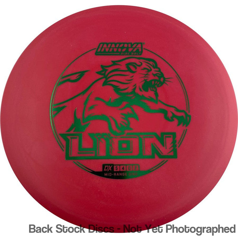 Innova DX Lion with Burst Logo Stock Stamp