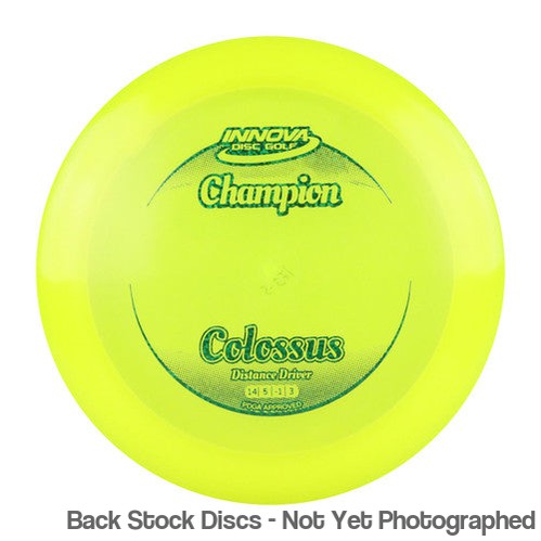 Innova Champion Colossus with Circle Fade Stock Stamp