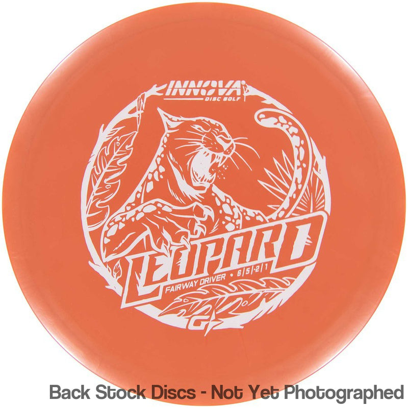 Innova Gstar Leopard with Burst Logo Stock Stamp