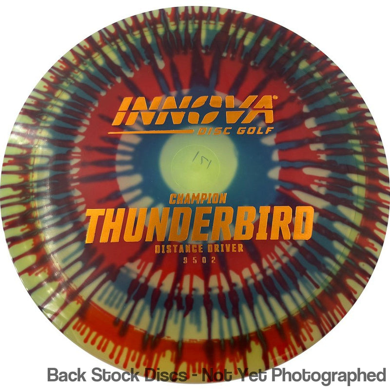 Innova Champion I-Dye Thunderbird with Burst Logo Stock Stamp