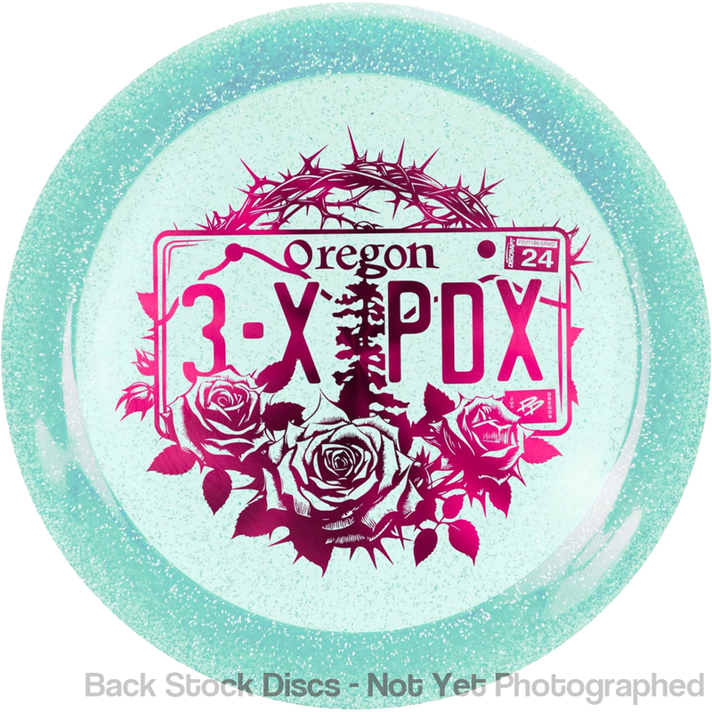 Discraft CryZtal Sparkle Drive with Paige Pierce - Oregon 3x PDX Winner - Roses and Thorns Stamp