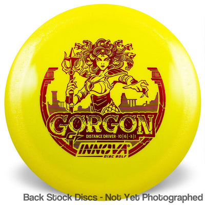 Innova Star Gorgon with Burst Logo Stock Stamp