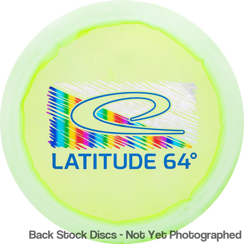 Latitude 64 Opto Ice Orbit Saint Pro with National Disc Golf Day 2024 - Large Latitude 64 Logo Stamp